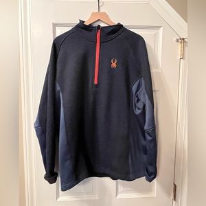 XXL Men’s 1/4 Zip Fleece Pullover